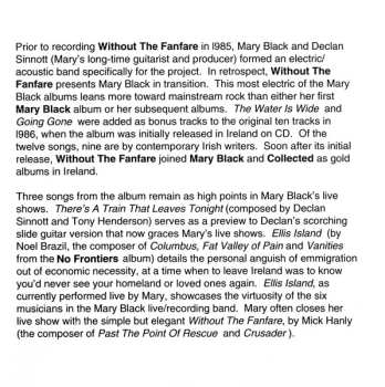 CD Mary Black: Without The Fanfare