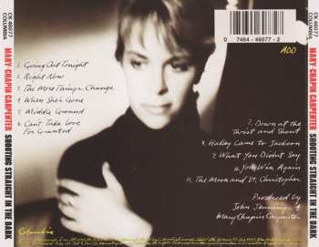 CD Mary Chapin Carpenter: Shooting Straight In The Dark