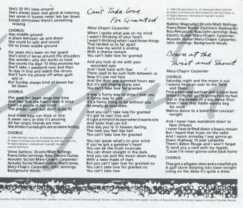 CD Mary Chapin Carpenter: Shooting Straight In The Dark