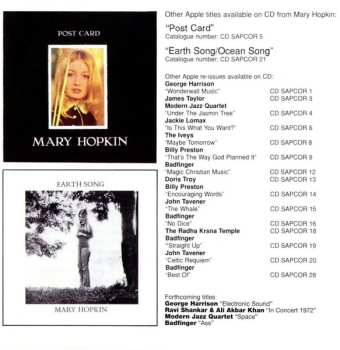 CD Mary Hopkin: Those Were The Days = ベスト・オブ