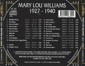 CD Mary Lou Williams: 1927-1940