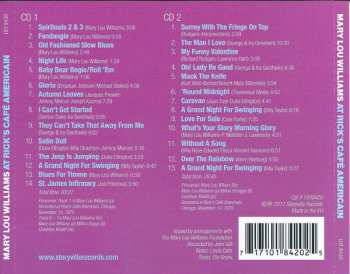 2CD Mary Lou Williams Trio: At Rick's Café Americain