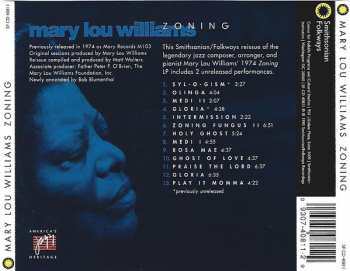 CD Mary Lou Williams: Zoning