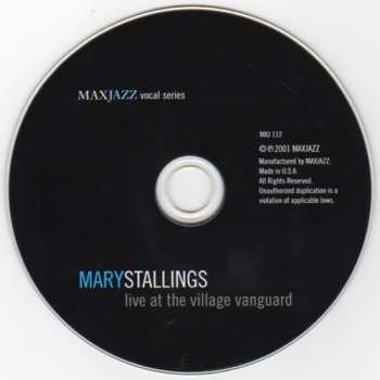 CD Mary Stallings: Live At The Village Vanguard
