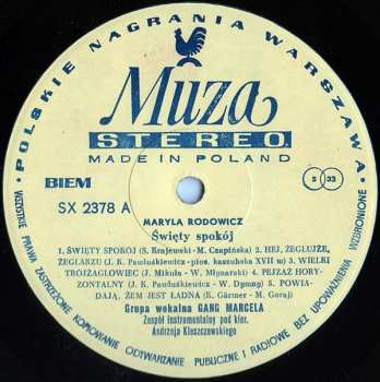 LP Maryla Rodowicz: Święty Spokój