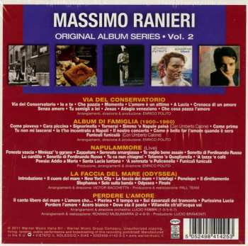 5CD/Box Set Massimo Ranieri: Original Album Series Vol. 2