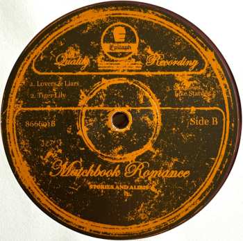 2LP Matchbook Romance: Stories And Alibis CLR | LTD