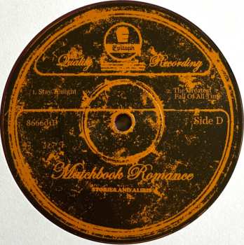 2LP Matchbook Romance: Stories And Alibis CLR | LTD