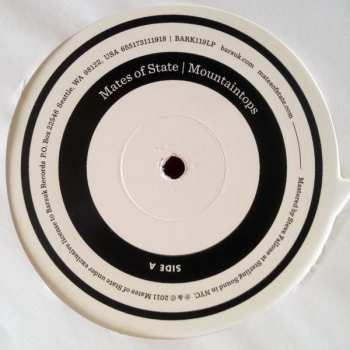 LP Mates Of State: Mountaintops CLR | LTD