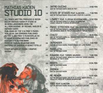 CD Mathias Kaden: Studio 10