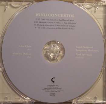 CD Czech National Symphony Orchestra: Wind Concertos By Cimarosa, Molique, And Moscheles