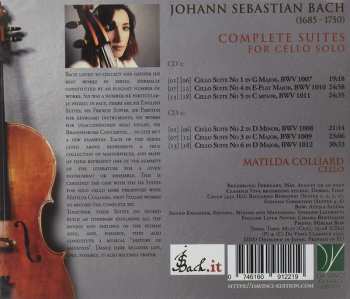 2CD Johann Sebastian Bach: Complete Suites For Cello Solo