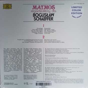 LP Matmos: Regards​/​Ukłony Dla Bogusław Schaeffer CLR | LTD