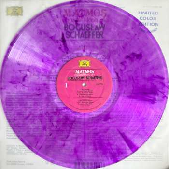 LP Matmos: Regards​/​Ukłony Dla Bogusław Schaeffer CLR | LTD