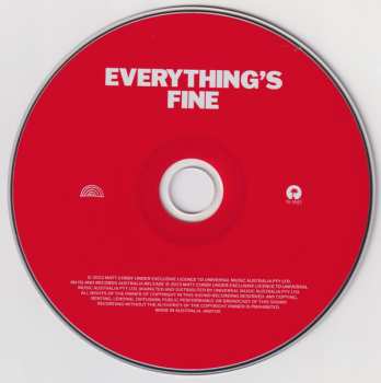 CD Matt Corby: Everything's Fine