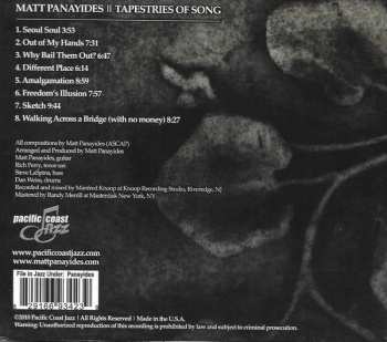 CD Matt Panayides: Tapestries Of Song