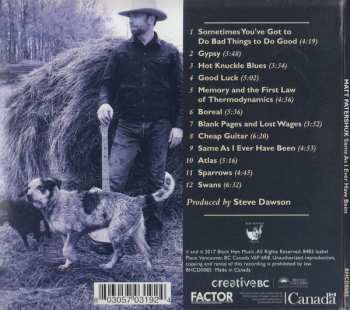 CD Matt Patershuk: Same As I Ever Have Been