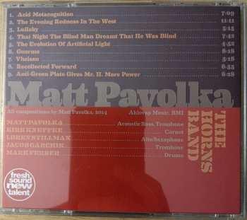 CD Matt Pavolka: The Horns Band