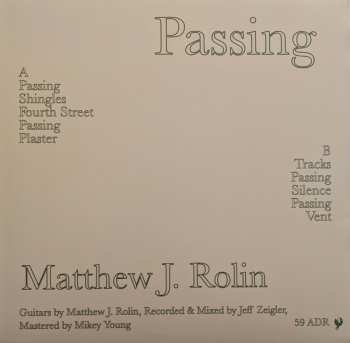 LP Matthew J. Rolin: Passing