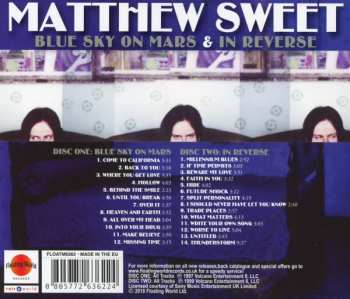 2CD Matthew Sweet: Blue Sky On Mars / In Reverse