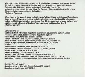 CD Matthias Schriefl: Six, Alps & Jazz
