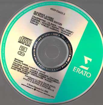 CD Maurice André: Ses Plus Grands Succès