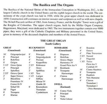 CD Maurice Duruflé: At The Organs Of The Basilica Of The National Shrine Of The Immaculate Conception, Washington, D.C.