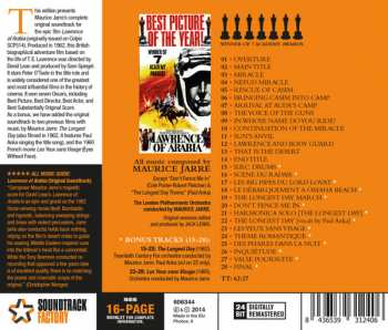 CD Maurice Jarre: Lawrence Of Arabia (Original Soundtrack Recording) (Newly Restored Edition)