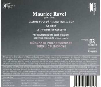 CD Maurice Ravel: Daphnis Et Chloé (Suites); La Valse; Le Tombeau de Couperin