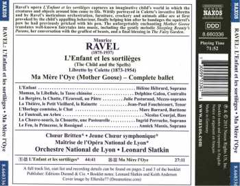 CD Maurice Ravel: L'Enfant Et Les Sortilèges · Ma Mère L'Oye - Complete Ballet