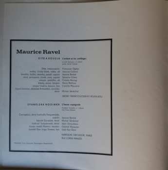 2LP/Box Set Maurice Ravel: Dítě a kouzla / Španělská hodinka