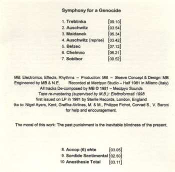 10CD/Box Set Maurizio Bianchi: Mectpyo Box LTD | NUM