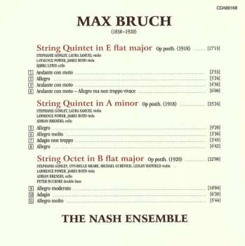CD Max Bruch: String Octet, String Quintets