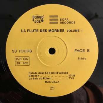 LP Max Cilla: La Flute Des Mornes Volume 1