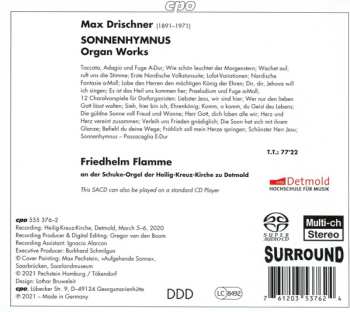 SACD Friedhelm Flamme: Sonnenhymnus (Organ Works)