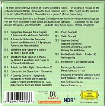 12CD/Box Set Max Reger: Orchestral Edition