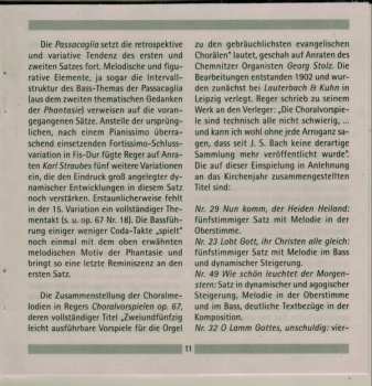 CD Max Reger: Deutsche Orgelromantik Von Max Reger Im Dom Zu St. Blasien