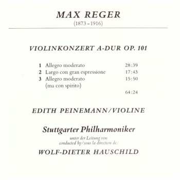 CD Max Reger: Violinkonzert A-Dur Op. 101