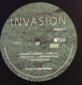 2LP Max Richter: Invasion: Season 1 (Apple TV+ Original Series Soundtrack)