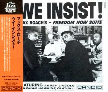 CD Max Roach: We Insist! Max Roach's Freedom Now Suite