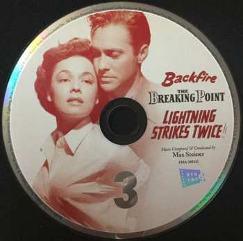 3CD Max Steiner: Caged! The Dark Side Of Max Steiner (Key Largo / Flamingo Road / Caged / The Unfaithful / Backfire / The Breaking Point / Lightning Strikes Twice)