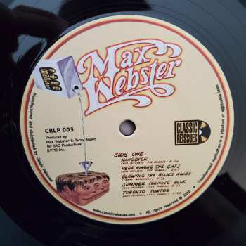 LP Max Webster: Max Webster