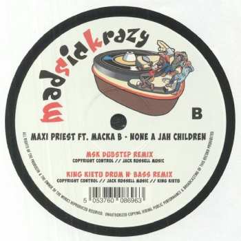LP Maxi Priest: None A Jah Children: Remixes