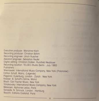 CD Pyotr Ilyich Tchaikovsky: Virtuoso