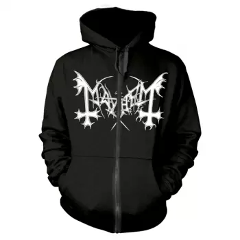 Sweatshirt With Zipper De Mysteriis Dom Sathanas