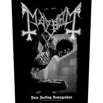 Back patch Pure Fucking Armageddon