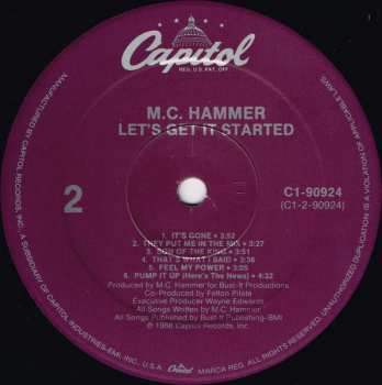 LP MC Hammer: Let's Get It Started