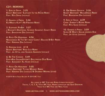 2CD MC Yogi: Elephant Powered Remixes And Omstrumentals