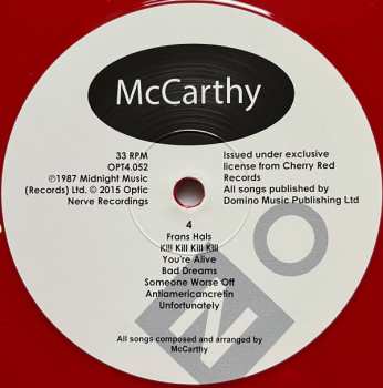2LP/SP McCarthy: I Am A Wallet CLR | LTD
