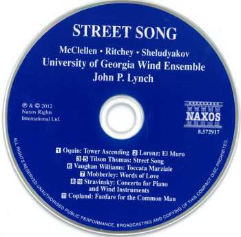 CD John P. Lynch: Street Song